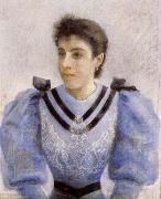 Portrait of a Girl Federico zandomeneghi